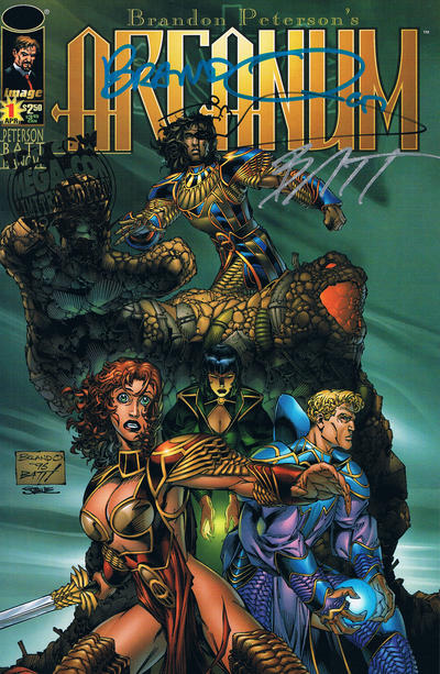 Cover for Arcanum (Image, 1997 series) #1 [Mega-Con 1997]