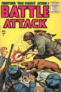 Cover for Battle Attack (Stanley Morse, 1954 series) #4