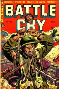 Cover Thumbnail for Battle Cry (Stanley Morse, 1952 series) #4