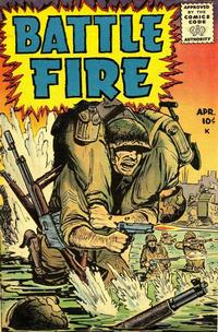 Cover Thumbnail for Battle Fire (Stanley Morse, 1955 series) #1