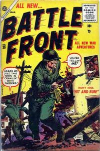 Cover for Battlefront (Marvel, 1952 series) #39