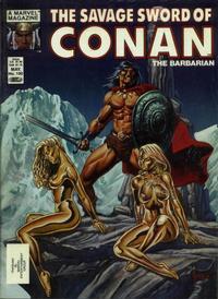 Cover for The Savage Sword of Conan (Marvel, 1974 series) #100 [Direct]
