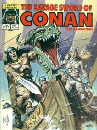 Cover for The Savage Sword of Conan (Marvel, 1974 series) #107