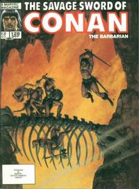 Cover for The Savage Sword of Conan (Marvel, 1974 series) #128 [Direct]