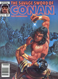 Cover for The Savage Sword of Conan (Marvel, 1974 series) #163