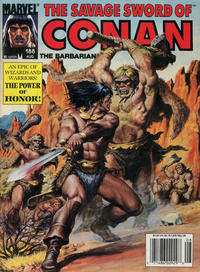 Cover for The Savage Sword of Conan (Marvel, 1974 series) #188