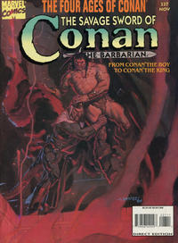 Cover for The Savage Sword of Conan (Marvel, 1974 series) #227