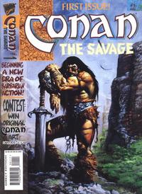 Cover Thumbnail for Conan the Savage (Marvel, 1995 series) #1 [Direct]