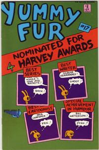 Cover Thumbnail for Yummy Fur (Vortex, 1986 series) #17