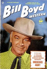 Cover Thumbnail for Bill Boyd Western (Fawcett, 1950 series) #11
