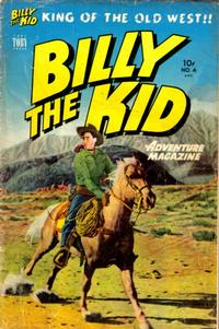 Cover Thumbnail for Billy the Kid Adventure Magazine (Toby, 1950 series) #4