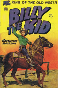 Cover for Billy the Kid Adventure Magazine (Toby, 1950 series) #6