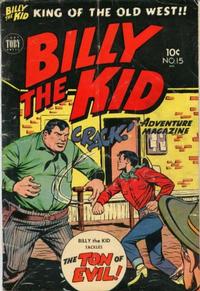 Cover Thumbnail for Billy the Kid Adventure Magazine (Toby, 1950 series) #15