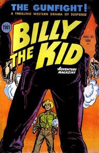 Cover Thumbnail for Billy the Kid Adventure Magazine (Toby, 1950 series) #21