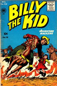 Cover Thumbnail for Billy the Kid Adventure Magazine (Toby, 1950 series) #28