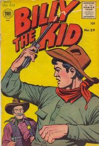 Cover for Billy the Kid Adventure Magazine (Toby, 1950 series) #29
