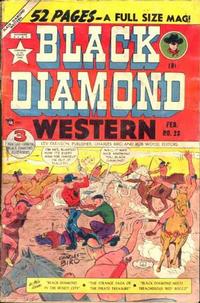 Cover Thumbnail for Black Diamond Western (Lev Gleason, 1949 series) #23