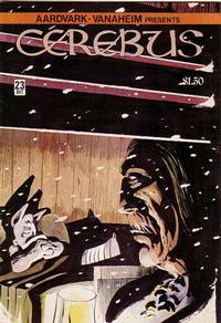 Cover for Cerebus (Aardvark-Vanaheim, 1977 series) #23