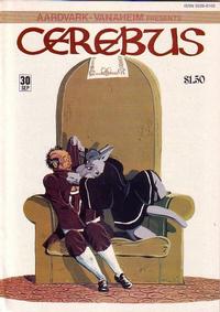 Cover Thumbnail for Cerebus (Aardvark-Vanaheim, 1977 series) #30