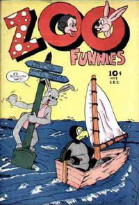 Cover Thumbnail for Zoo Funnies (Charlton, 1945 series) #3