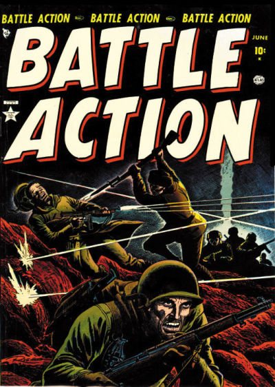 Cover for Battle Action (Marvel, 1952 series) #3