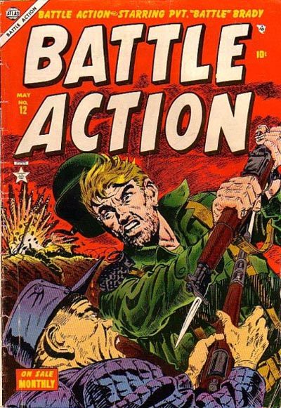 Cover for Battle Action (Marvel, 1952 series) #12