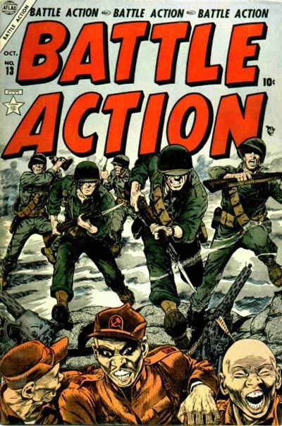 Cover for Battle Action (Marvel, 1952 series) #13