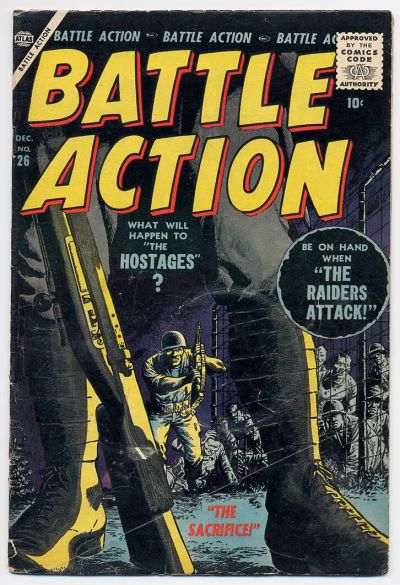 Cover for Battle Action (Marvel, 1952 series) #26