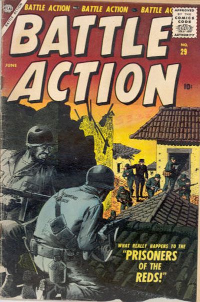 Cover for Battle Action (Marvel, 1952 series) #29