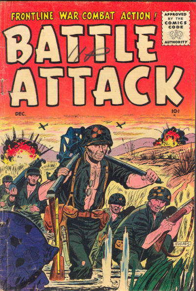Cover for Battle Attack (Stanley Morse, 1954 series) #8