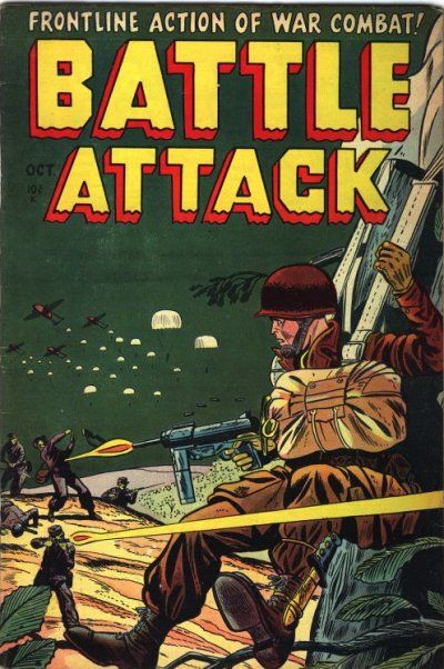 Cover for Battle Attack (Stanley Morse, 1954 series) #1