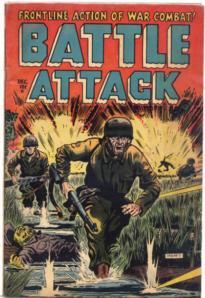 Cover for Battle Attack (Stanley Morse, 1954 series) #2