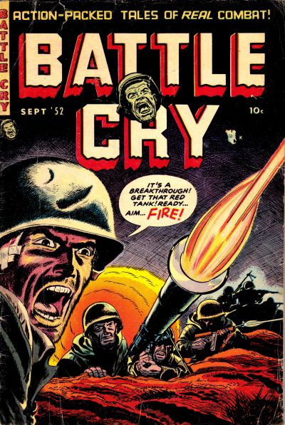 Cover for Battle Cry (Stanley Morse, 1952 series) #3