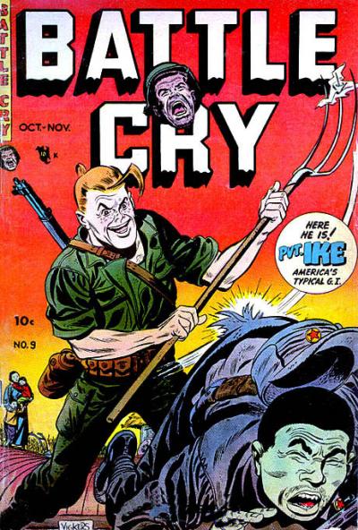 Cover for Battle Cry (Stanley Morse, 1952 series) #9