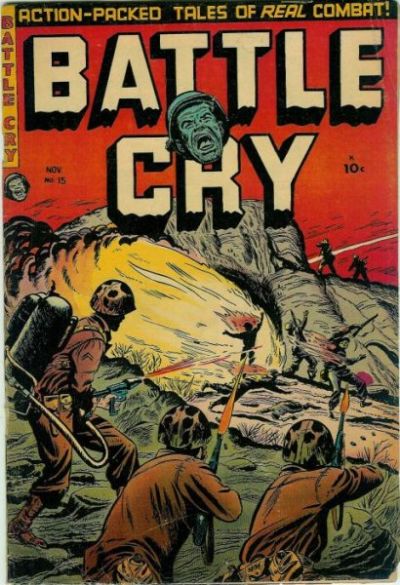 Cover for Battle Cry (Stanley Morse, 1952 series) #15