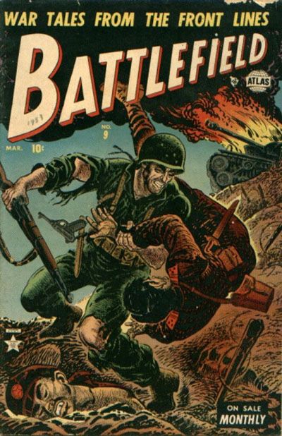 Cover for Battlefield (Marvel, 1952 series) #9