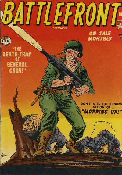 Cover for Battlefront (Marvel, 1952 series) #4