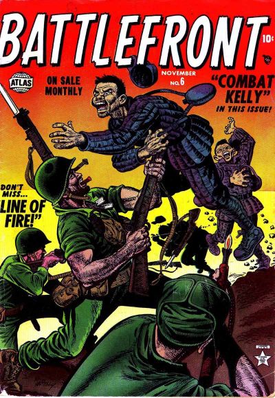 Cover for Battlefront (Marvel, 1952 series) #6