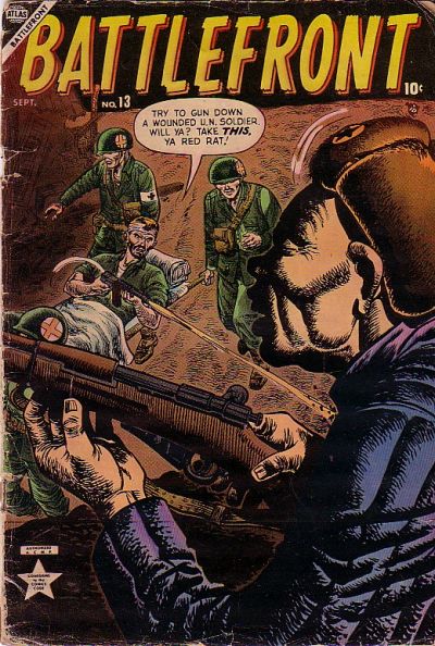 Cover for Battlefront (Marvel, 1952 series) #13
