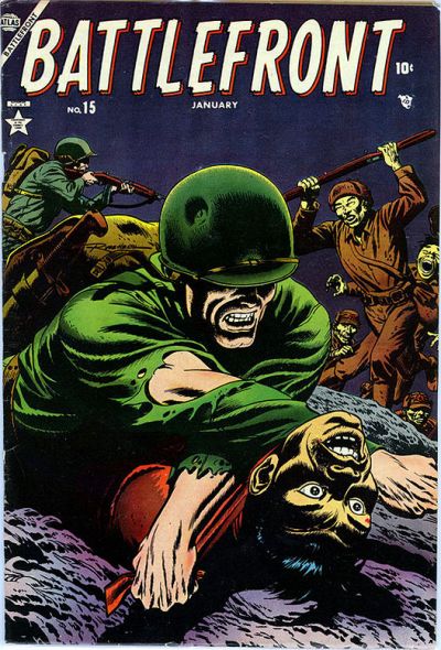 Cover for Battlefront (Marvel, 1952 series) #15