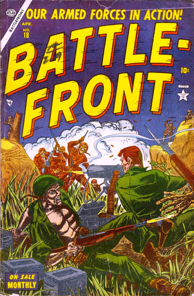 Cover for Battlefront (Marvel, 1952 series) #18