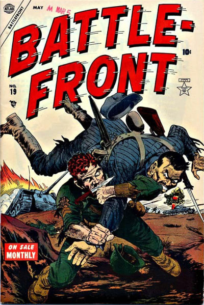Cover for Battlefront (Marvel, 1952 series) #19