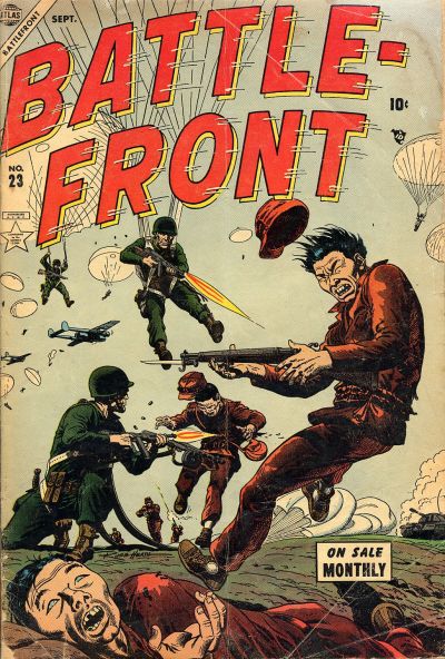 Cover for Battlefront (Marvel, 1952 series) #23