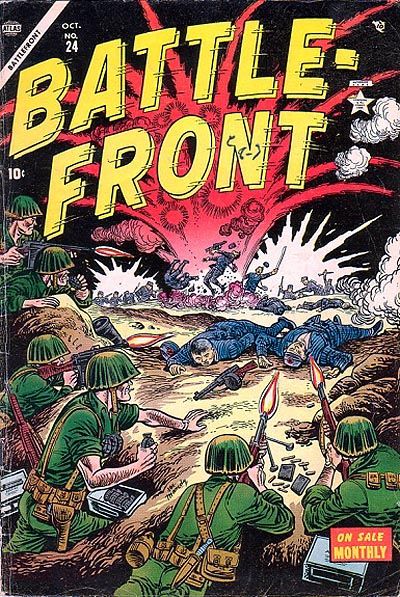 Cover for Battlefront (Marvel, 1952 series) #24