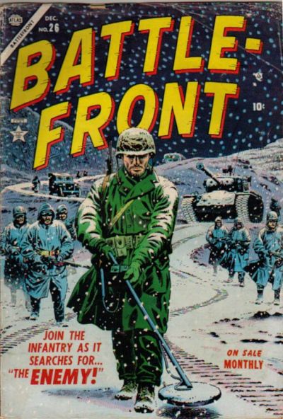 Cover for Battlefront (Marvel, 1952 series) #26
