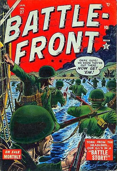 Cover for Battlefront (Marvel, 1952 series) #27