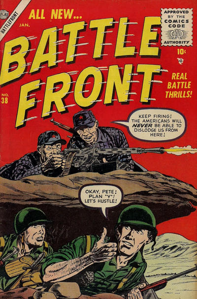 Cover for Battlefront (Marvel, 1952 series) #38