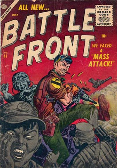 Cover for Battlefront (Marvel, 1952 series) #41