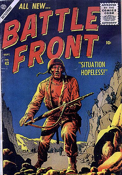 Cover for Battlefront (Marvel, 1952 series) #42