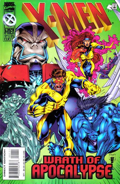 Cover for X-Men: Wrath of Apocalypse (Marvel, 1996 series) #1